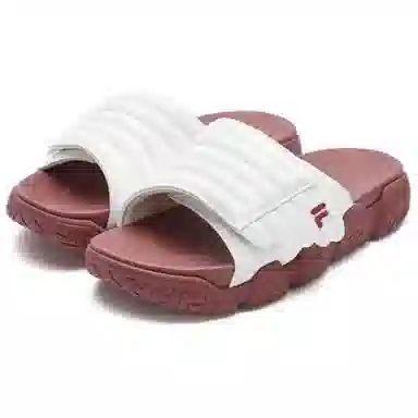 FILA Barricade Slipper White Brown