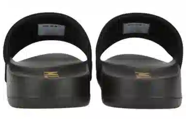 MLB New York Yankees Black Gold Slides