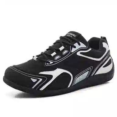 HUANQIU Black White Sneakers