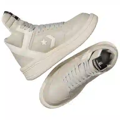 Rick Owens DRKSHDW x Converse TURBOWPN Mid White