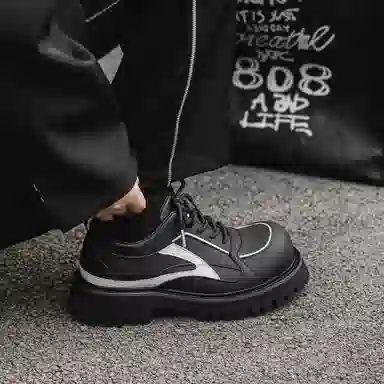 Youthloser Derby Boots Black