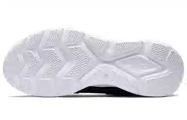 特步 减震防滑 低帮 运动休闲鞋 男款 黑白