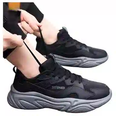 361° Casual Low-Top Black Grey