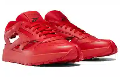 Maison Margiela x Reebok Classic Leather Tabi Decortique Low Bright Red