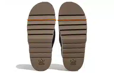 adidas Puffylette Brown Blue