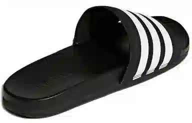 adidas Adilette Cloudfoam Plus Slide Black White