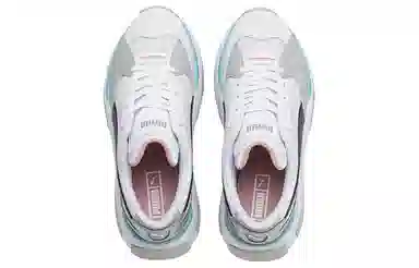 Puma Storm.Y White Silver