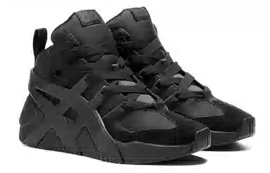 Onitsuka Tiger Big Logo Trainer Puffed Black