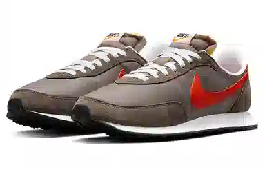 Nike Waffle Trainer 2 Brown Red
