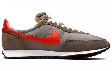 Nike Waffle Trainer 2 Brown Red