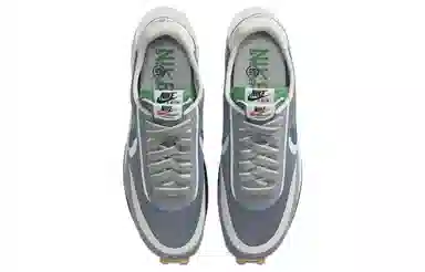 clot x sacai x Nike Waffle Grey Blue