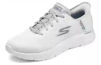 Skechers Go Walk Flex Slip-Ins White Grey