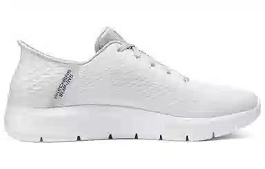 Skechers Go Walk Flex Slip-Ins White Grey