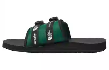 Supreme x The North Face Trekking Sandal Black Green