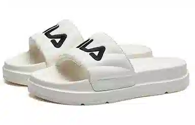 FILA Drifter Synthetic Leather Slide White