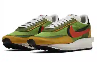sacai x Nike LDV Waffle Low Orange