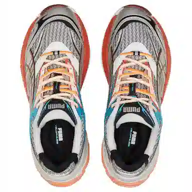 PUMA Velophasis Phased White Silver Orange