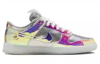 Nike Dunk Low "Hyperflat" Silver