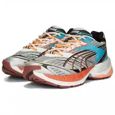 PUMA Velophasis Phased White Silver Orange