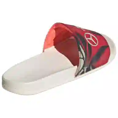 Mercedes AMG Petronas x adidas Adilette Comfort Slides Gem Red