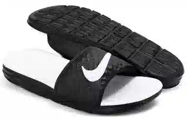 Nike Benassi Solarsoft Women's Black White