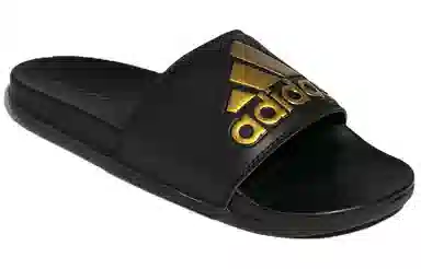 adidas Adilette Comfort Black Gold