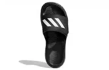 adidas AlphaBounce Slide Black White