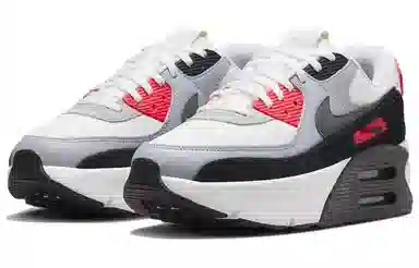 Nike Air Max 90 LV8 White Black Red