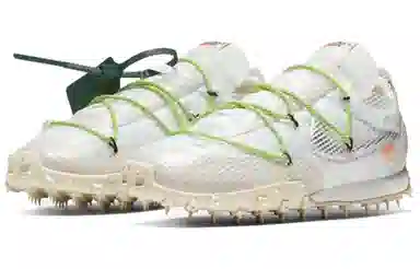 OFF-WHITE x Nike Waffle Racer Electric Green