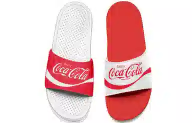 Coca-Cola x Anta Slides White Red
