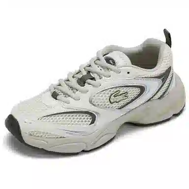 Lacoste Beige Low-Top Sneakers