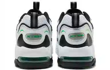 特步 小气垫 潮流拼接 低帮 运动休闲鞋 男款 白黑绿