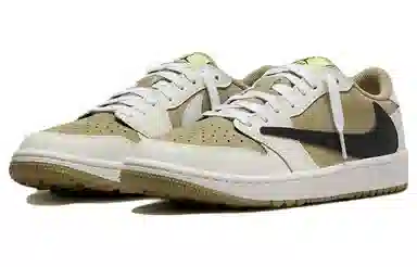 Travis Scott x Air Jordan 1 Low Golf Brown White