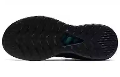 特步 行云 减震回弹轻便 减震防滑耐磨透气 低帮 跑步鞋 男款 黑色