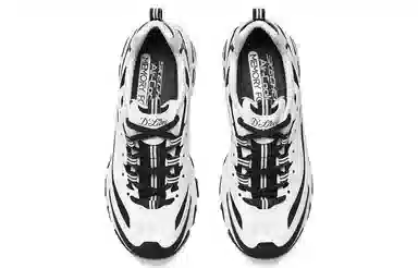 Skechers D'LITES Panda White Black