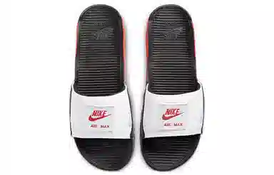 Nike Air Max 90 Slide Black White Red