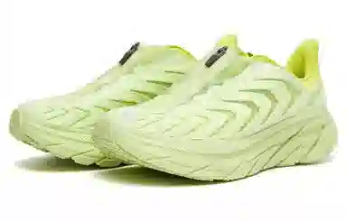 HOKA ONE ONE Project Clifton Fluorescent Green