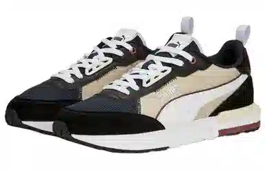 PUMA R22 Black White Beige