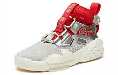 Coca-Cola x Anta High Top White Grey Red