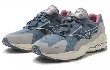 Mizuno Wave Rider 1 Blue Grey