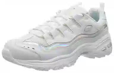 Skechers D'LITES 1 White Silver