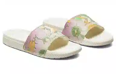 Converse Chuck Taylor All Star Slide White Purple