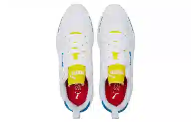 PUMA R78 White Red Blue