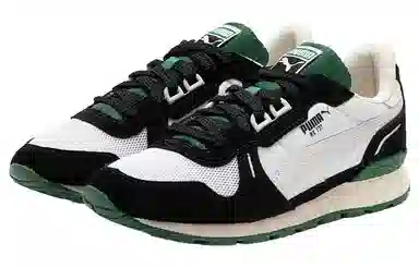 PUMA Rx 737 Black White Green