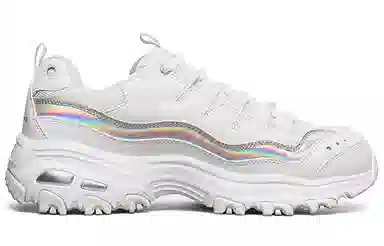 Skechers D'LITES 1 White Silver