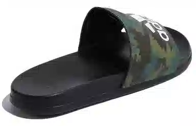 adidas Adilette Comfort Slides Black Green