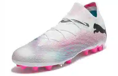 PUMA Future 7 ULTIMATE MG White Pink Black