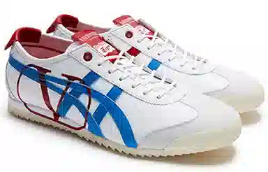 Valentino x Onitsuka Tiger Mexico 66 White Blue