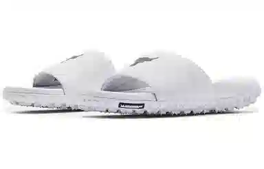 Under Armour Project Rock Slides White