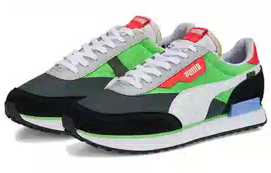 PUMA Future Rider Play Green White Black